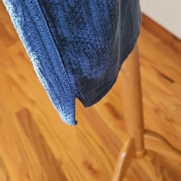 Hollister Men's Casual Blue Button Down Shirt, XL - Picture 4 of 5